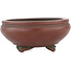 Runder, unglasierter Bonsaitopf von Bigei – 68 x 68 x 29 mm