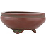 Round unglazed bonsai pot by Bigei - 68 x 68 x 29 mm