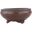 Ronde ongeglazuurde bonsaipot van Bigei - 68 x 68 x 29 mm