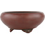 Round unglazed bonsai pot by Bigei - 70 x 70 x 28 mm