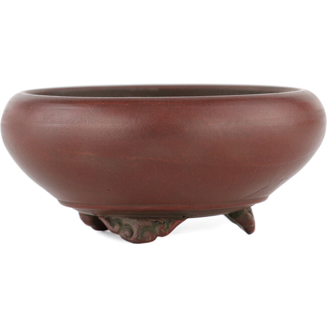 Vaso bonsai rotondo non smaltato di Bigei - 70 x 70 x 28 mm