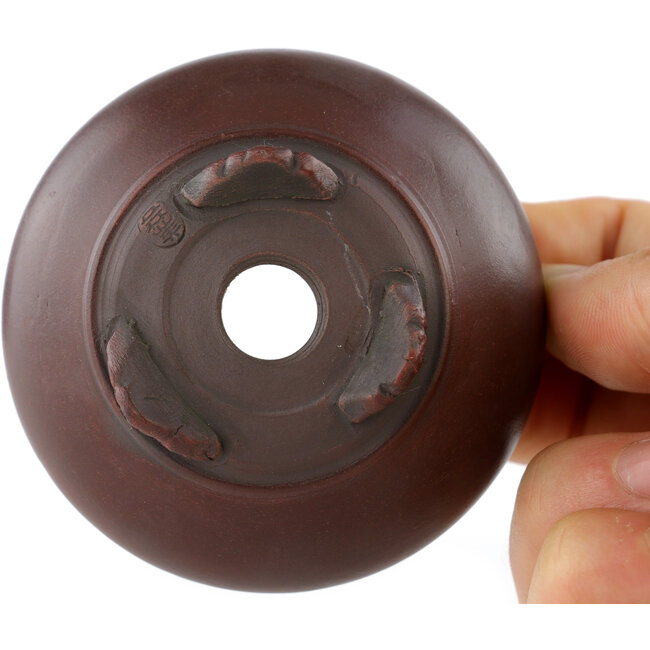 Vaso bonsai rotondo non smaltato di Bigei - 68 x 68 x 29 mm