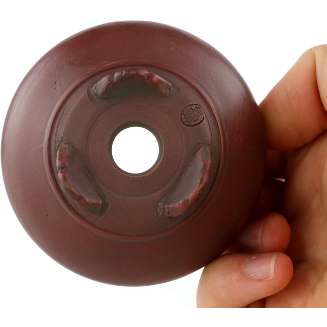 Vaso bonsai rotondo non smaltato di Bigei - 70 x 70 x 28 mm