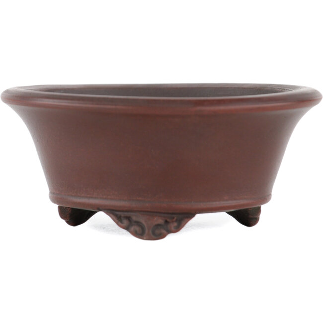 Vaso bonsai rotondo non smaltato di Bigei - 70 x 70 x 30 mm