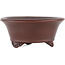 Round unglazed bonsai pot by Bigei - 70 x 70 x 30 mm