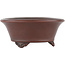 Round unglazed bonsai pot by Bigei - 70 x 70 x 30 mm