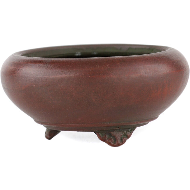 Pot à bonsaï rond non émaillé par Bigei - 50 x 50 x 22 mm