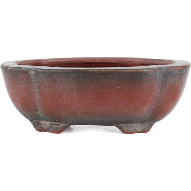 Vaso bonsai Mokko non smaltato di Bigei - 63 x 49 x 21 mm