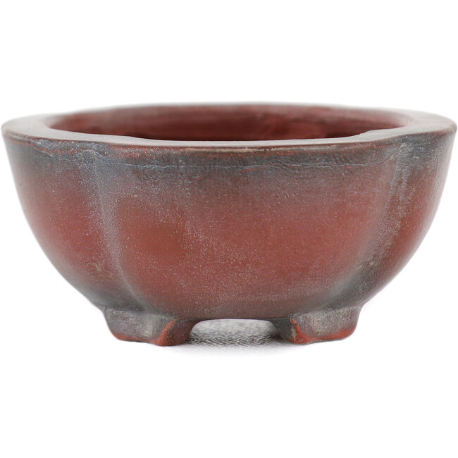 Vaso bonsai Mokko non smaltato di Bigei - 63 x 49 x 21 mm