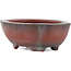 Mokko unglazed bonsai pot by Bigei - 63 x 49 x 21 mm