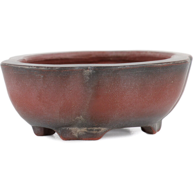 Vaso bonsai Mokko non smaltato di Bigei - 63 x 49 x 21 mm