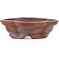 Round unglazed bonsai pot by Bigei - 46 x 36 x 14 mm