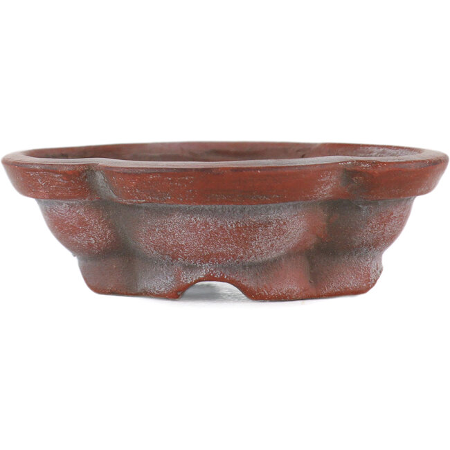 Vaso bonsai rotondo non smaltato di Bigei - 46 x 36 x 14 mm