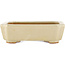 Rechthoekige beige bonsaipot van Hattori - 160 x 115 x 45 mm