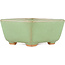 Pot à bonsaï carré vert par Hattori - 91 x 91 x 46 mm