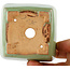 Pot à bonsaï carré vert par Hattori - 91 x 91 x 46 mm