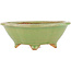 Mokko green bonsai pot by Hattori - 130 x 114 x 45 mm