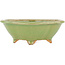 Mokko green bonsai pot by Hattori - 130 x 114 x 45 mm