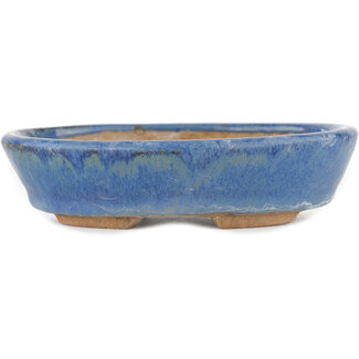  Other Japanese bonsai pot makers 148 mm  blue pot from Japan