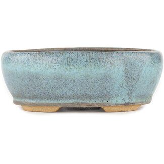  Other Japanese bonsai pot makers 125 mm  blue pot from Japan