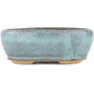 Unknown 125 mm  blue pot from Japan