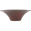 Pot à bonsaï rond non émaillé par Bigei - 182 x 182 x 55 mm