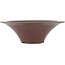 Pot à bonsaï rond non émaillé par Bigei - 182 x 182 x 55 mm