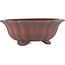 Lotus unglazed bonsai pot by Bigei - 250 x 250 x 95 mm