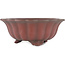 Lotus unglazed bonsai pot by Bigei - 250 x 250 x 95 mm