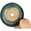 Vaso bonsai rotondo blu di Koyou - 130 x 130 x 55 mm