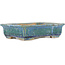 Vaso bonsai rettangolare blu di Koyou - 133 x 100 x 31 mm