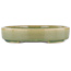 Pot à bonsaï vert ovale - 168 x 143 x 32 mm
