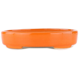 Unknown 168 mm  orange pot from Korea