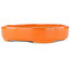 Maceta para bonsai ovalada naranja - 168 x 143 x 32 mm