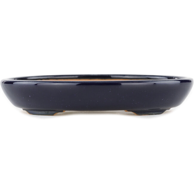 Ovaler grüner Bonsaitopf – 171 x 146 x 28 mm