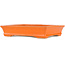 Pot à bonsaï orange rectangulaire - 200 x 155 x 40 mm