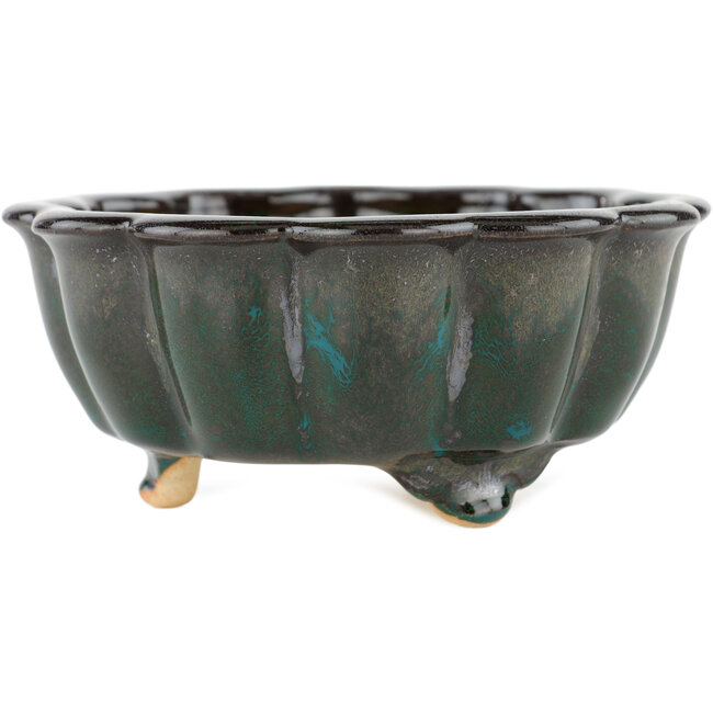 Lotusgroene bonsaipot - 135 x 135 x 60 mm