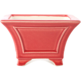 Yixing 150 mm  red bonsai pot by Yixing, China