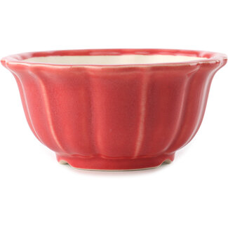 Yixing 135 mm  red bonsai pot by Yixing, China