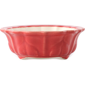 Yixing 170 mm  red bonsai pot by Yixing, China