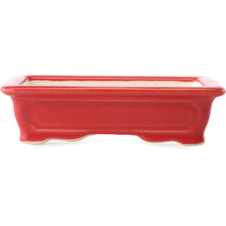 Yixing 180 mm  red bonsai pot by Yixing, China