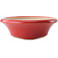 Round red bonsai pot by Yixing - 215 x 215 x 75 mm