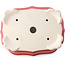 Mokko-roter Bonsaitopf von Yixing – 245 x 190 x 70 mm