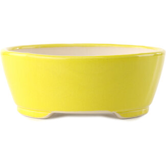Yixing Pot à bonsaï jaune 145 mm par Yixing, Chine