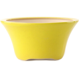 Yixing Pot à bonsaï jaune 160 mm par Yixing, Chine