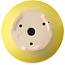 Pot à bonsaï rond jaune par Yixing - 160 x 160 x 80 mm