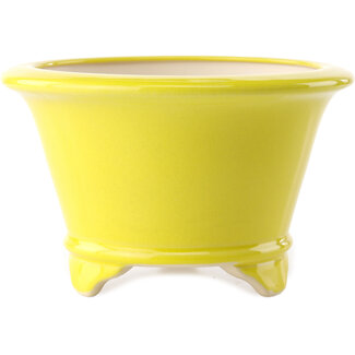 Yixing Pot à bonsaï jaune 170 mm par Yixing, Chine