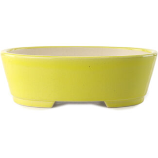 Yixing Pot à bonsaï jaune 235 mm par Yixing, Chine