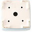 Pot à bonsaï carré bleu clair par Yixing - 140 x 140 x 110 mm