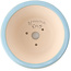 Maceta redonda para bonsái azul claro de Yixing - 135 x 135 x 65 mm